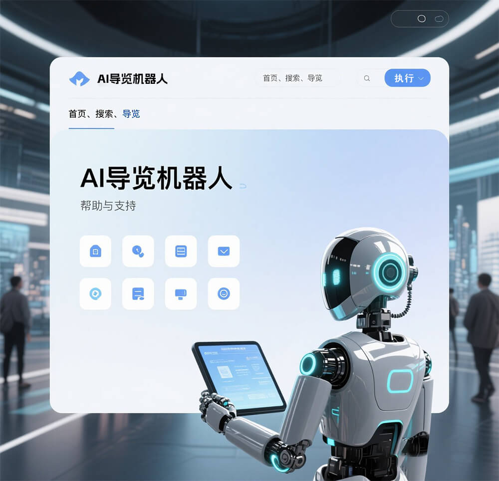 AI導(dǎo)覽機器人